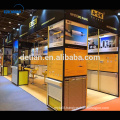 Detian Offer stand display tent trade show display shelving tension fabric booth